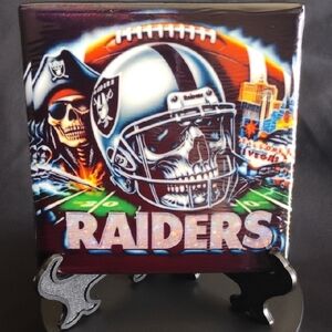 Hand Crafted Raiders Art